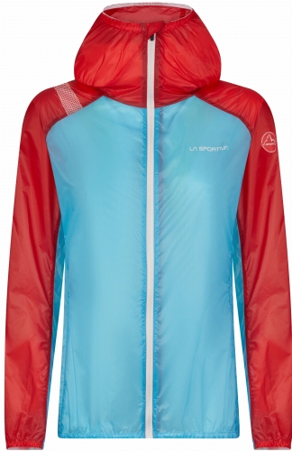 Kurtka La Sportiva Briza Windbreaker Jkt W Malibu Blue/Hibiscus