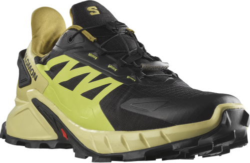 Buty Salomon Supercross 4 GTX Gore-Tex Black/Leek Green 417317