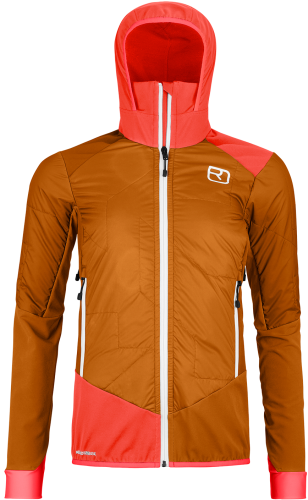 Kurtka Ortovox Swisswool Col Becchei Hybrid JKT W Sly Fox