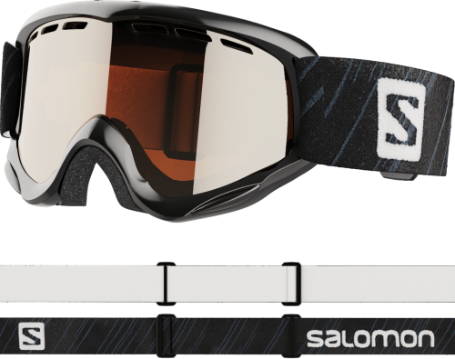 Gogle Salomon Juke Black/Universal Silver S2