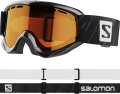 Gogle Salomon Juke Access Black/Universal T Orange S2