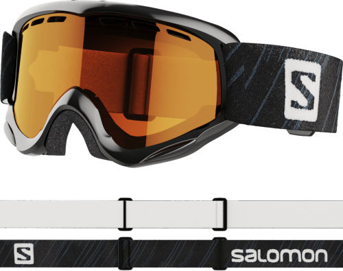 Gogle Salomon Juke Access Black/Universal T Orange S2