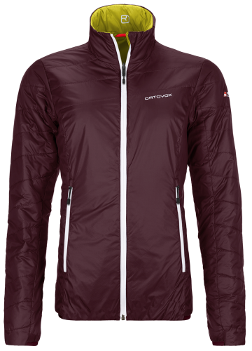 Kurtka Ortovox Swisswool PIZ Bial Jacket Women Dark Wine