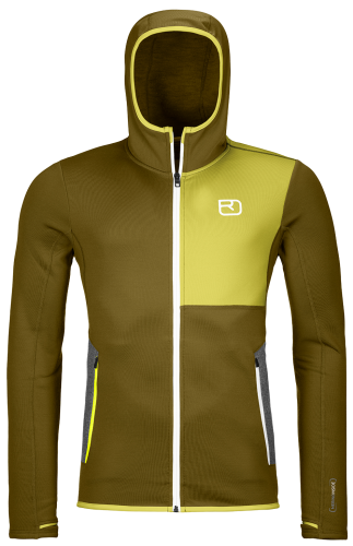 Bluza Ortovox Fleece Hoody Men Green Moss