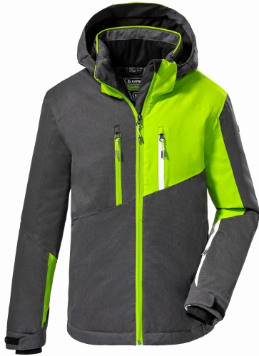 Kurtka Narciarska Dziecięca Killtec KSW 159 Ski Jacket Grey/Green