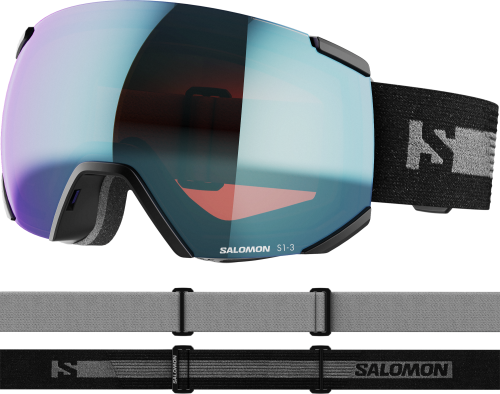 Gogle Salomon Radium PHOTO Black/Blue S1-S3