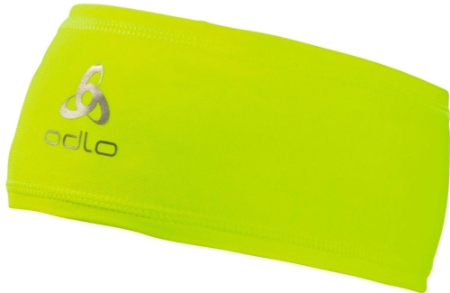 Opaska ODLO Headband Polyknit Light Eco Yellow