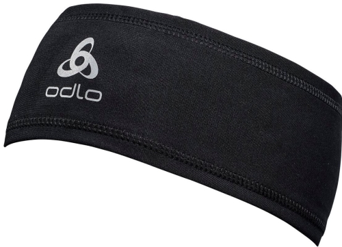 Opaska ODLO Headband Polyknit Light Eco Black
