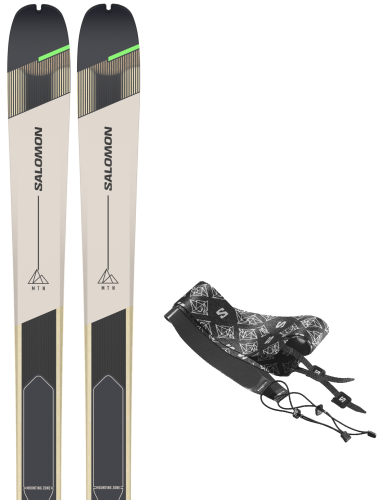 Narty Salomon MTN 86 Carbon + Skins 2025