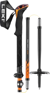 Kije Leki Sherpa FX Carbon Strong Orange Denimblue
