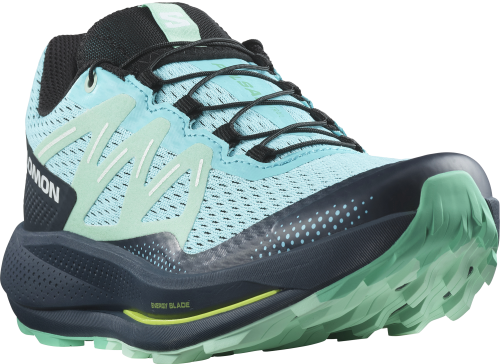Buty Salomon Pulsar TRAIL W Blue Radiance/Carbon rozmiar 25.0cm/40.0