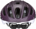 Kask Rowerowy UVEX Quatro CC Plum/White Mat 