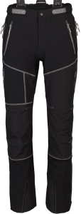 Spodnie Milo Lahore Pants Black/Grey Zips