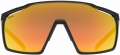 Okulary Uvex mtn perform Black/Red Matt