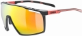 Okulary Uvex mtn perform Black/Red Matt