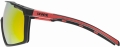 Okulary Uvex mtn perform Black/Red Matt