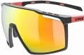 Okulary Uvex mtn perform Black/Red Matt