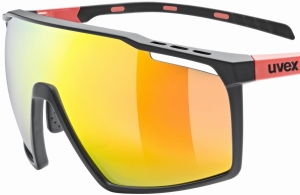 Okulary Uvex mtn perform Black/Red Matt