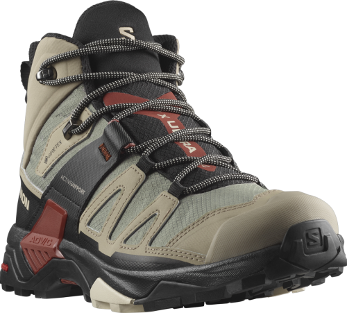 Buty Salomon X Ultra 4 MID GTX Gore-Tex Vintage Khaki/Black 473525 29,0 / 45 1/3 / 10,5