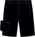 Spodenki Viking Expander Shorts Lady Black
