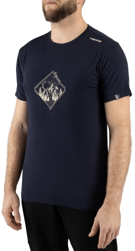 T-shirt Viking Bamboo Hopi Man Black