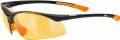 Okulary UVEX Sportstyle 223 Black Orange