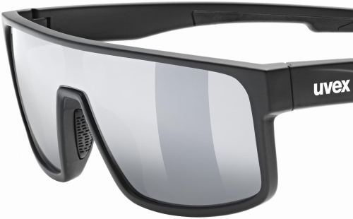 Okulary Uvex LGL 51 Black Matt/Mirror Silver