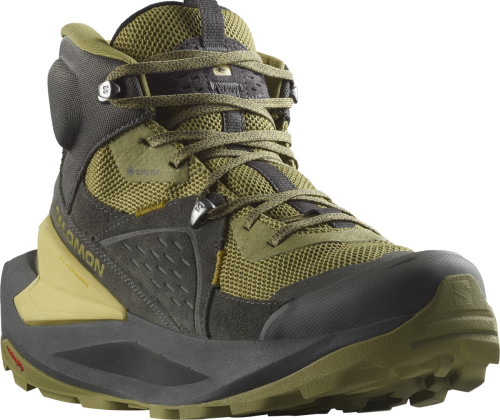 Buty Salomon Elixir MID GTX Gore-Tex Black/Dried Herb/Southern Moss 472905