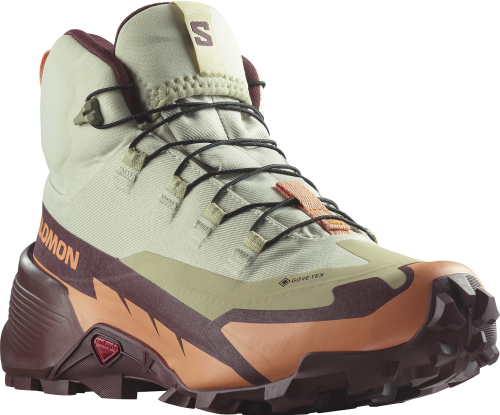 Buty Salomon Cross Hike 2 MID GTX W Alfalfa/Cantaloupe/Bitter Chocolate 472779