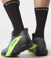 Buty Salomon Sense Ride 5 GTX Gore-Tex Flint Stone/Black/Green Gecko 473128