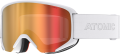 Gogle Atomic Savor Photo White/Red S1-S3 2026