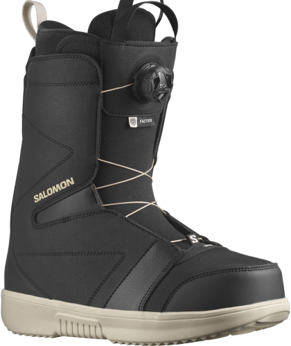 Buty Salomon Faction BOA Black/Black/Rainy Day 2026