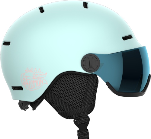 Kask Salomon Orka Visor Bleached Aqua/Flash Blue
