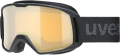 Gogle Uvex Elemnt FM Black Matt/Gold S2