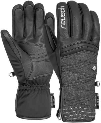 Rękawice Reusch Amelie R-TEX XT Black/Black Melange/Silver