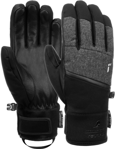 Rękawice Damskie Reusch Febe R-TEX XT Black/Black Melange