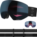 Gogle Salomon Radium Prime Sigma PHOTO Black/Sky Blue + Extra Lens