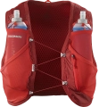 Kamizelka do biegania Salomon Active Skin 8 Set Red Dahlia/High Risk