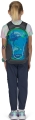 Plecak Turystyczny Osprey Daylite Junior Northern Lights Print/Eclipse Grey