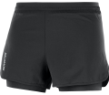 Spodenki Salomon Cross 2in1 Shorts W Deep Black 