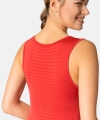 Koszulka damska Odlo Performance X-Light Eco BL Top V-Neck Singlet