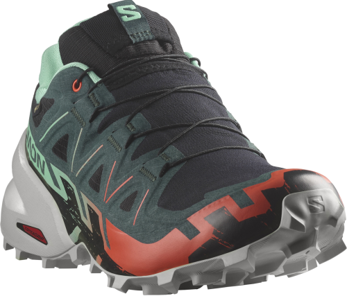 Buty Salomon Speedcross 6 Gore-Tex W Black/Electric Green 475842