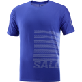 Koszulka Salomon Sense Aero Graphic SS TEE M Surf The Web/ Rainy Day