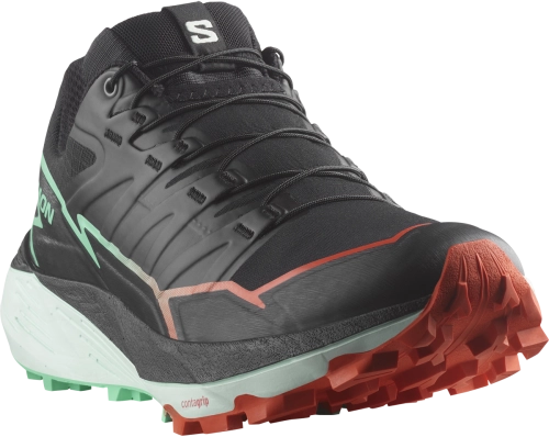 Buty Salomon Thundercross W Black/Cherry Tomato/Electric Green 475610 ...