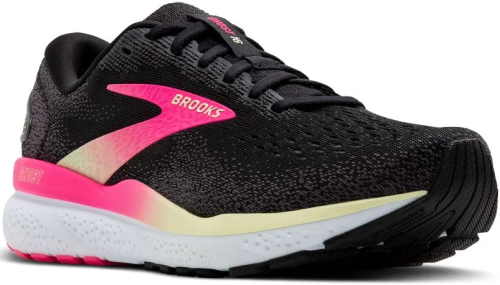 Buty Brooks Ghost 16 Women Black/Pink/Yellow