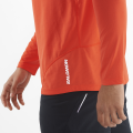 Koszulka Salomon Cross Run LS Tee M Cherry Tomato