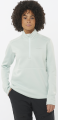Bluza Salomon Esential Midfleece HZ W Misty Blue