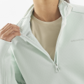 Bluza Salomon Esential Midfleece HZ W Misty Blue