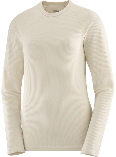 Koszulka Salomon Essential Warm LS Top W Rainy Day