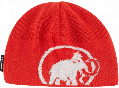 Czapka Mammut Tweak Beanie Red/White